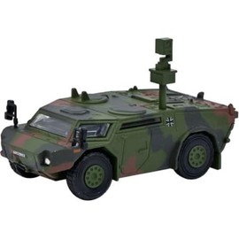 Schuco Fennek 452658300 Armoured Reconnaissance Car 1:87 Multi-Coloured