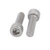 Sourcingmap M6x20mm 0.75mm Pitch 304 Stainless Steel Hex Socket Head