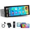 Motorsi Single Din Car Stereo with Wireless Apple Carplay, 6.9