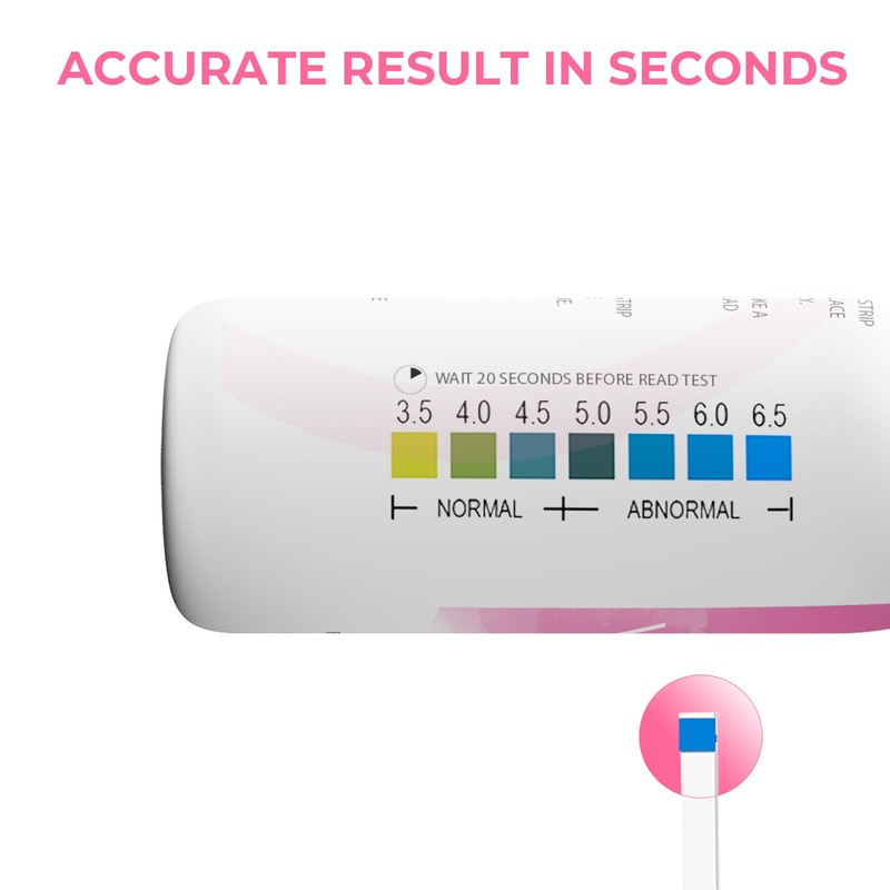 NATURELAND Feminine pH Test Strips Value Pack - Vaginal Health