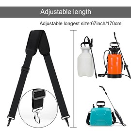 Vnephoo Sprayer Straps, Sprayer Shoulder Straps Compatible with Most Chapin 20000 1 Gallon 2 Gallon 3 Gallon Sprayer Series and More Replacement Straps