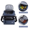 MIER Insulated Lunch Box Insulated Cool Tote Bag Lunch Kit