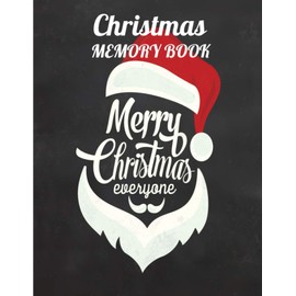 Christmas Memory Book :: Journal to Keep Stories and Pictures From Each Year Gathered in One Place with Space for Photos or Sketches and Text - Cute ... Cute Holiday Journal-whith cute back cover