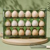 Refrigerator Side Door Egg Rack Multi Functional Anti Slip Flip