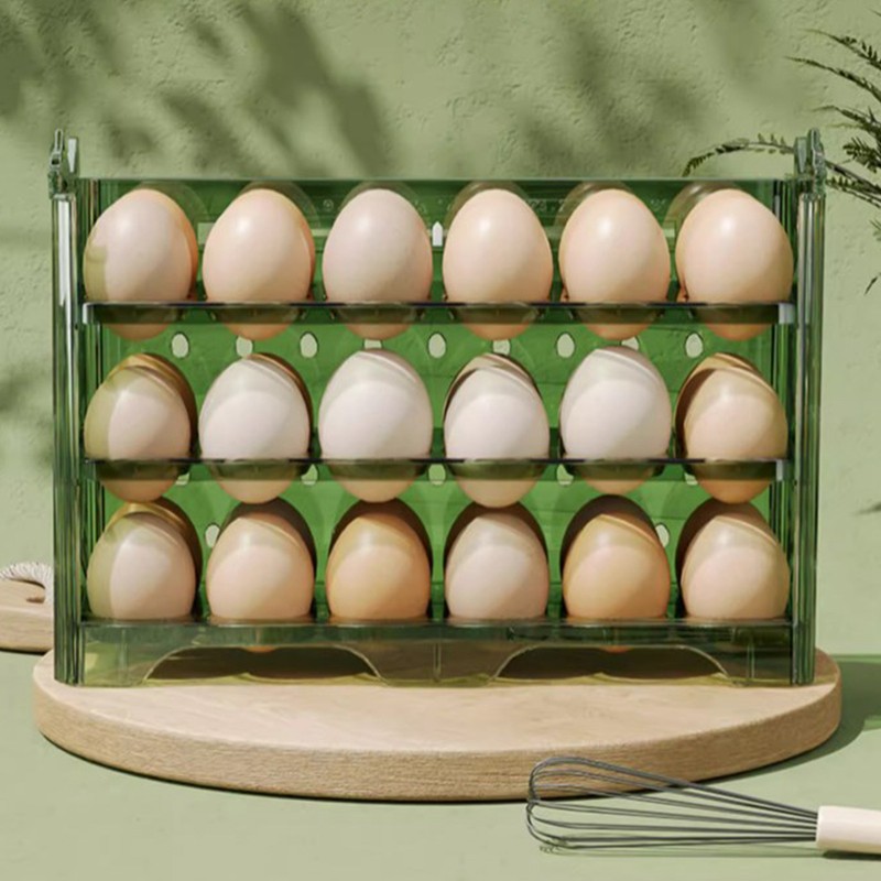 Refrigerator Side Door Egg Rack Multi Functional Anti Slip Flip
