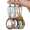 Plumdrop Measuring Tape Keychain, Functional Retractable Mini Tape Measure, 2M