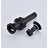 Bathroom Sink Drain with Overflow: Matte Black Bathroom Sink Drain