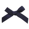 Trucraft 3cm 7mm Satin Ribbon Mini Craft Bows Navy Blue