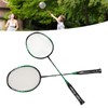 2 Pcs Carbon Fiber Badminton Rackets Ultra Light Adult for