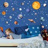 Glow in The Dark Planets Solar System Wall Decals, Glowing