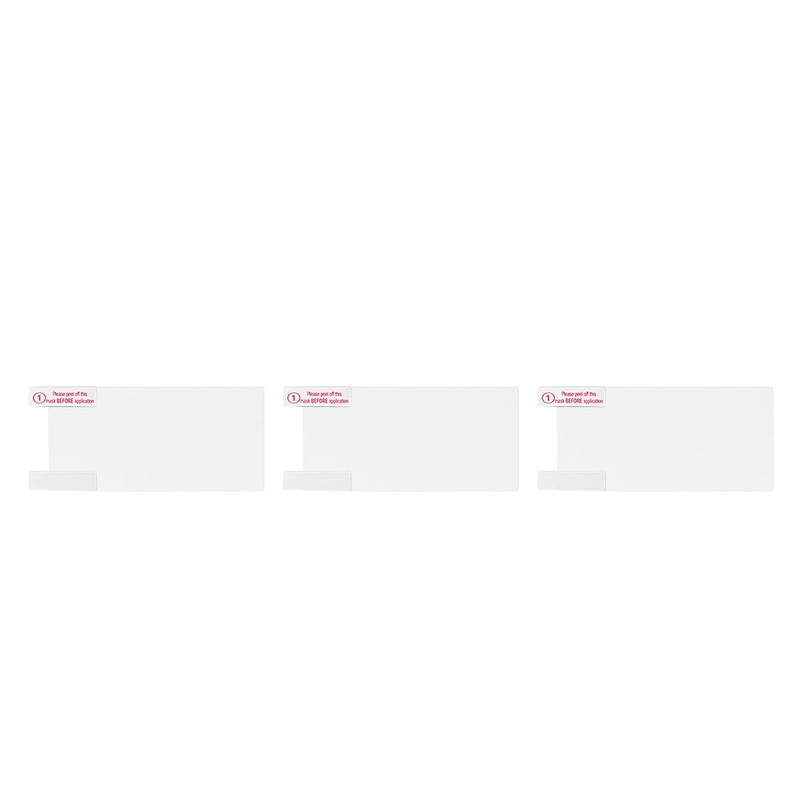 3 x Screen Protector, PET Ultra Clear Screen Guard Film