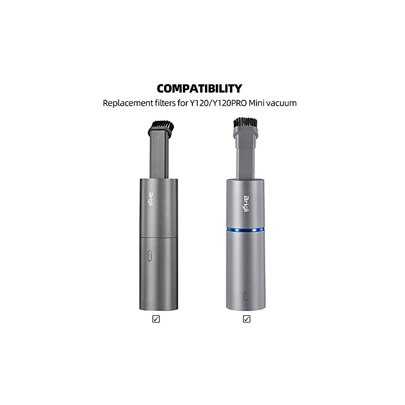 Brigii HEPA Filter only for Mini Vacuum, Handheld Vacuum Y120/Y120