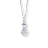 PAVOI Rhodium Plated Pineapple Pendant Necklace | Friendship Cute Necklaces