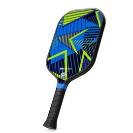 Pickleball Paddles T700 Carbon Fiber Surface Single Paddle USAPA Approved 16MM High Performance Lightweight Racket with Wide Face Long Grip for Men Women Beginner Starters