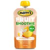 Mott’s Fruit Smoothies Vanilla Peach, 4.2 oz clear pouches, 8
