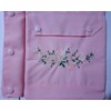 Elegant Embroidered Catheter Leg Bag Holder with a Pocket and