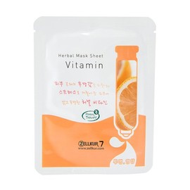 Zelkure Vitamin Mask Pack Daily Recommendation: Brightening Sheet Pack / 비타민 마스크 팩 1일1팩 추천 브라이트닝 시트 팩