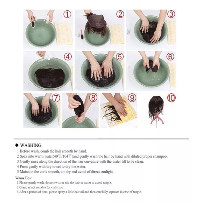 generic Peluca De Corte Pixie De Pelo Corto Natural De