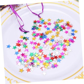 Beavorty 2 Packs Glitter Nail Confetti Manicure Beads Star Nail Sequins Glitter Nail Sequins Confetti Stickers Nail Sequins Shapes Star Table Confetti Nail Sequins Glitter Celebrity Jewelry