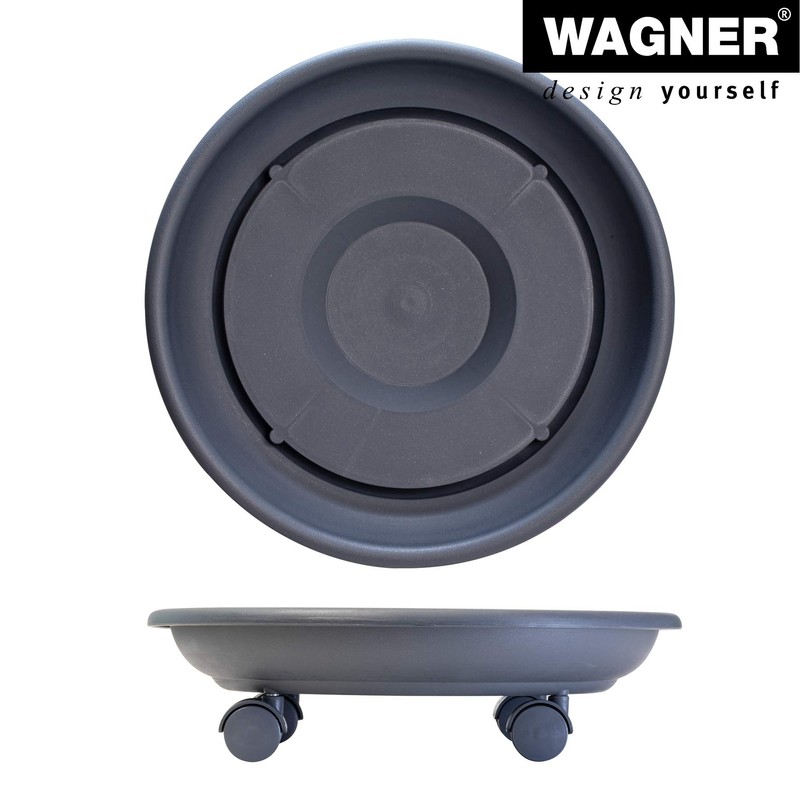 Wagner System 20103701 Multi-Roller Serie K Gardening Wagon, Anthracite