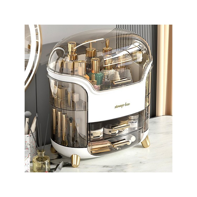 프리미엄 화장품 정리함 브러쉬 립스틱 화장대 보관함 Premium cosmetics organizer