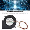 Brushless Cooling Fan, 7000RPM DC 12V 3.8A Brushless Blower Fan