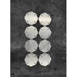 GTS MALTESE CROSS BLANK 8 pack 18 GUAGE STEEL COLD ROLLED 8" X 8"