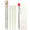 TOVINANNA Natural Soapstone Pencil 5.6" Flat Soapstone Marker Refillable Welding