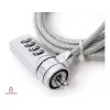 Importeek 3pz Candado Cable Seguridad Computadora Pc Laptop Portatil
