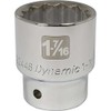 Dynamic Tools 3/4" Drive 12 Point Sae, 1-7/16" Standard Length,
