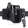 VIPERADE PL3 EDC Leather Sheath for Belt,Multitool Sheath with Velcro
