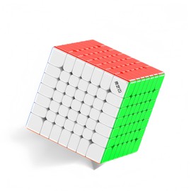 LiangCuber QY Toys Speed Cube 7x7 Magnetic UV Coating Stickerless, Magnetic Puzzle Cube 7x7 Small Size 62.5mm