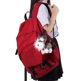 Apricot Lamb Cute Toys Plush Charming Schnauzer Dog Puppy Stuffed Animal Soft Keychain for Kids Bag, Purse, Backpack, Handbag (Charming Schnauzer，5.9 Inches)