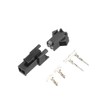 sourcing map JST-SM Female Connector Housing Crimp Connector 2 Pin