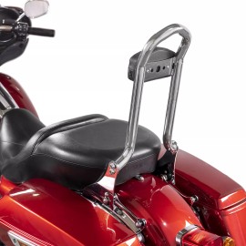 21ST 27" Tall Backrest Sissy Bar for Harley Touring CVO Road Glide Street Road King