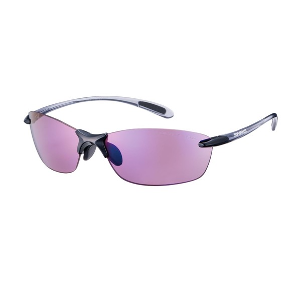 SWANS Airless Leaf-Fit SALF-0170 CSK Sports Sunglasses, Polarized Lenses, For