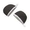 Excelsa Life Ceramic Set of 2 Pot Holder, Cotton, Black