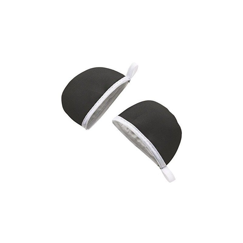 Excelsa Life Ceramic Set of 2 Pot Holder, Cotton, Black