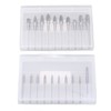 20Pcs Tungsten Carbide Carving Bits Double Cut Rotary Burr Set