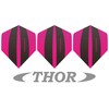 THOR-DARTS Exclusiv-Line: 9 Pink Darts Flights HD-240 F3 Pink /