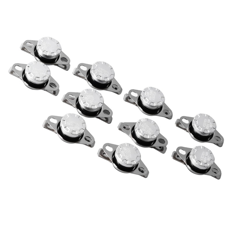10Pcs Thermal Control Switch Quick Response High Accuracy Control 95℃