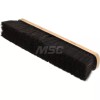 PRO SOURCE 16" Wide 100% Horsehair Push Broom Head, Handle