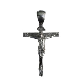 Kruzifix-Anhänger, aus 925er Silber.