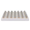 35 Pcs Keyboard Switch 3 Pin RGB SMD Linear Dustproof