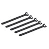 Meister Cable Ties Velcro 125 x 12.5 mm, black, 5
