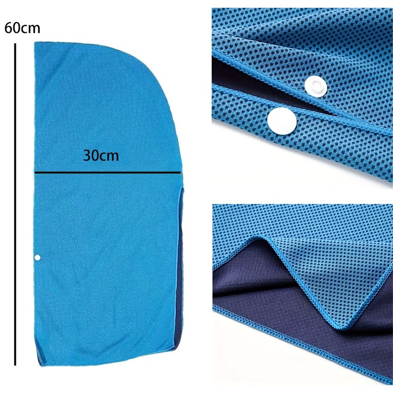 Kakero Cooling Food Towel, Set of 2, Cooling Towel, Cool,