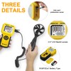 AIOMEST Digital Anemometer Wind Gauge, CFM Hand Held, AI-826A Wind