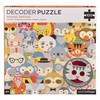 Petit Collage Animal Festival Decoder Children’s Puzzle, 100-Pieces – Jigsaw