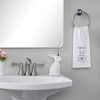 SKL Home Easter Hippity Hop Towel Set, White 2 Pack