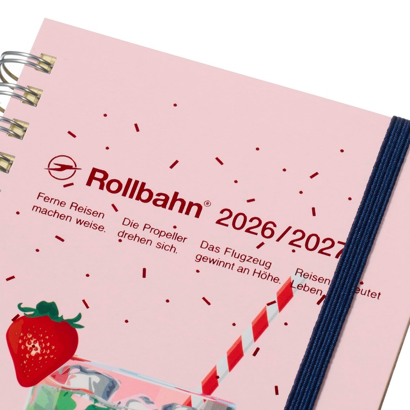 [Delphonics Notebook 2026-2027 Version/Starts March 2026] Rollbahn Diary Yummy M(A)